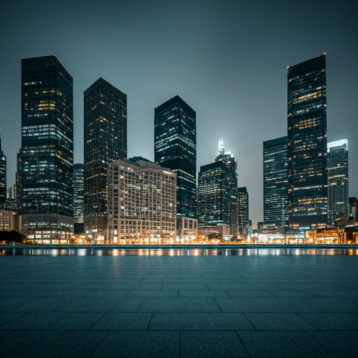Financial District at Dusk